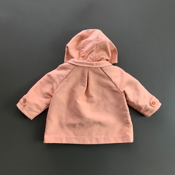 H&M Rare Coral Coat Size 6-9 mo - Picture 2 of 4